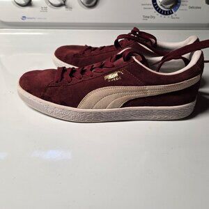Puma Red and White Sneaker